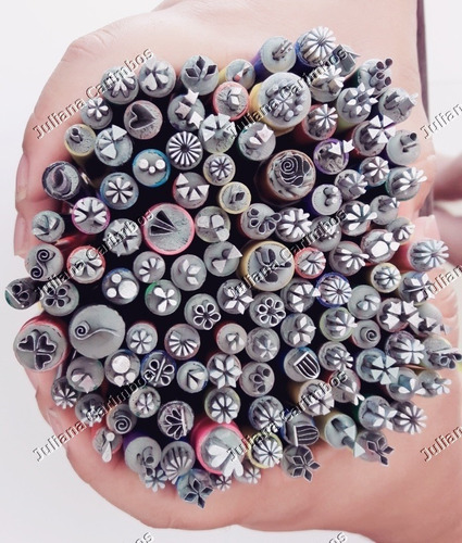 Carimbos De Adesivos De Unhas Kit Com 10+brinde+frete Grátis