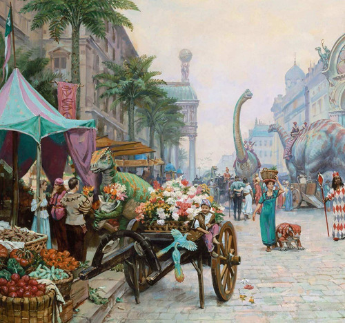 Dinotopia, a Land Apart from Time: 20th Anniversary Edition, de James Gurney. Editorial Calla Editions, tapa dura, edición 2011 en inglés, 2011