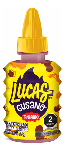 Dulce, Mexicano Picante Importado Lucas® Gusano, Kosher