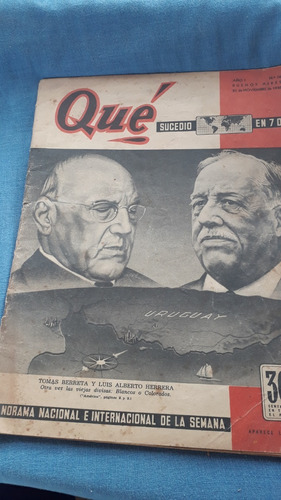 Revista Qué Sucedió En 7 Días Nº 16 1946