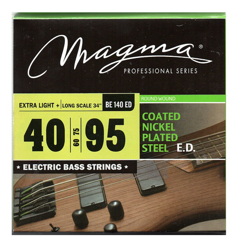 Encordado De Bajo 040-095 Magma Be140ed Coated Nickel Oferta