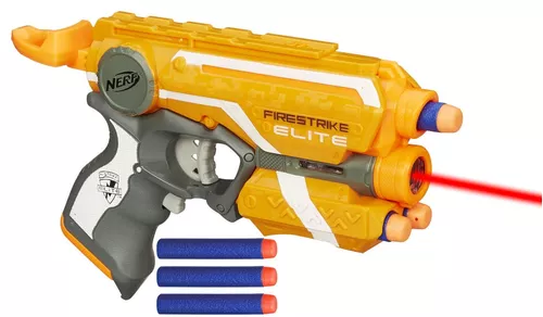 NERF Firestrike Mini SNIPER com Mira a LASER! 