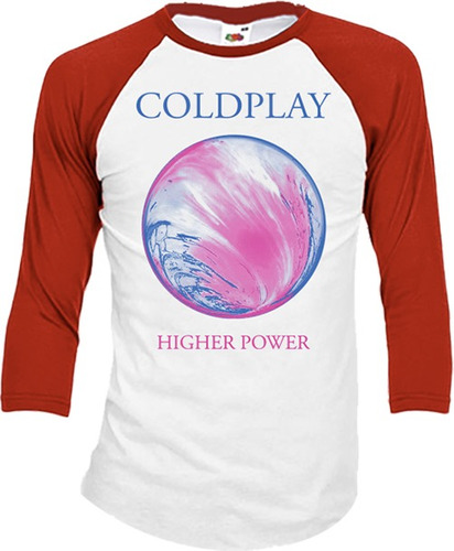 Coldplay Playeras Manga 3/4 Para Hombre Y Mujer C1