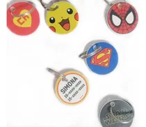 Comprar Chapitas Identificatorias Mascotas Perros (modelo Fantasía)