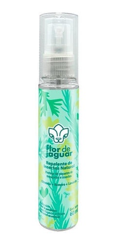 Flor De Jaguar I Repelente De Insectos Natural En Spray 60ml