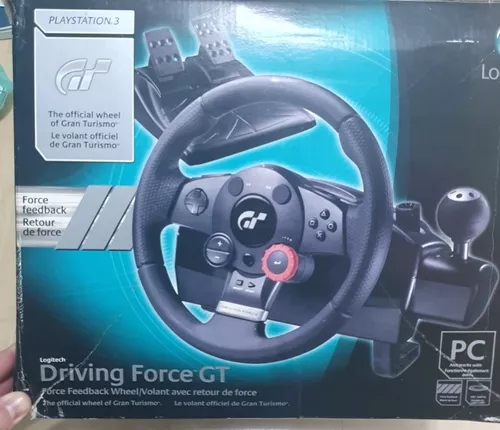 Volante e Pedal Logitech Driving Force GT - 941-000020 — HARDSTORE  Informática - Loja de Informática e PC Gamer em Porto Alegre e Caxias do Sul