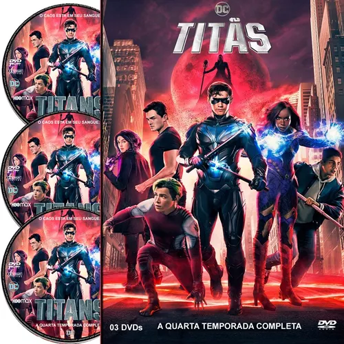 Dvd Jovens Titãs 4 Temporada