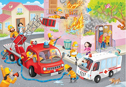 Ravensburger Bombero Rescate! 60 Piezas Rompecabezas 85sqf