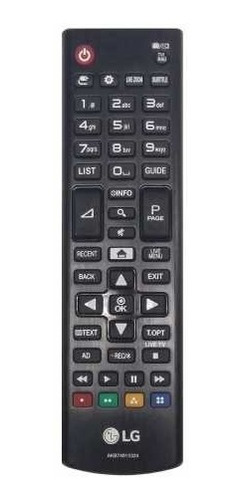 Control Remoto Tv LG Smart Original LG Akb 74915324