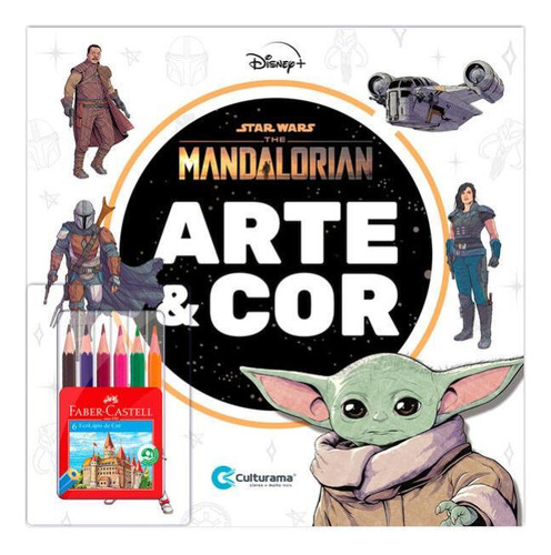 Arte E Cor Com Lápis De Cor The Mandalorian