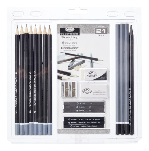  Royal & Langnickel Essentials Juego Dibujo 21 Piezas