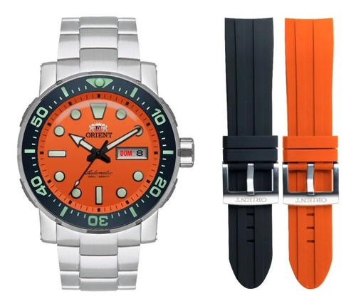 Relógio Orient Automático Poseidon F49ss014 O1sx Oficial