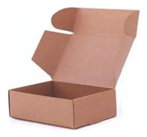 Cajas De Carton Packaging 20x15x5 Tapa Autoarmable X25u