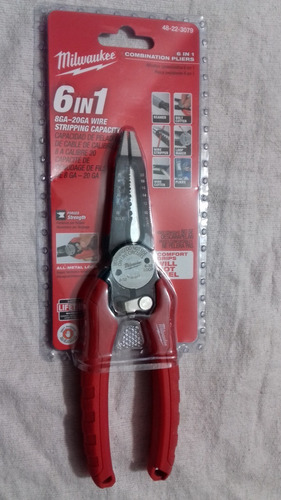 Pinzas Pelacable Milwaukee 6 En 1 Mod 48-22-3079