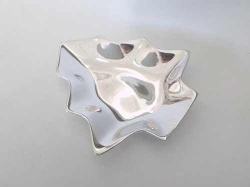Pino De Navidad Pewter Liso Dulcero Botanero