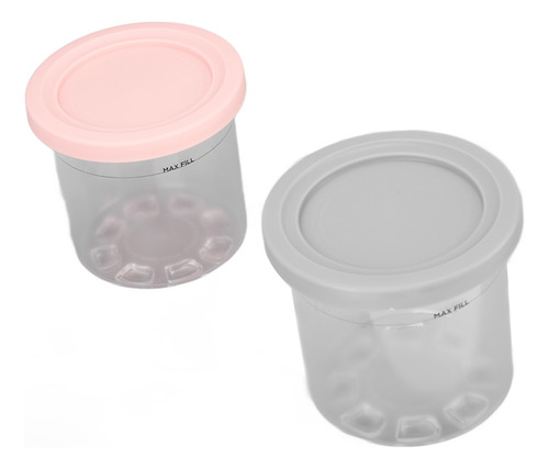 Taza De Pintas De Helado, 2 Unidades, 600 Ml, Tarro De Almac