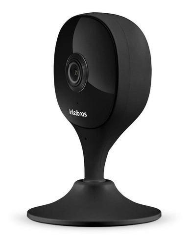 Câmera de segurança Intelbras iMX com resolução de 2MP visão nocturna incluída preta