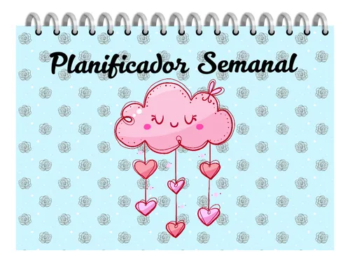 comprar Kit  Imprimible +18 Planners A4 +pdf + Editables Nube