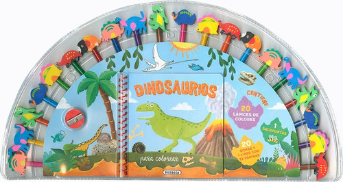 Libro Dinosaurios Para Colorear - Equipo Susaeta
