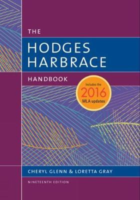 Libro Hodges Harbrace Handbook, 2016 Mla Update - Cheryl ...