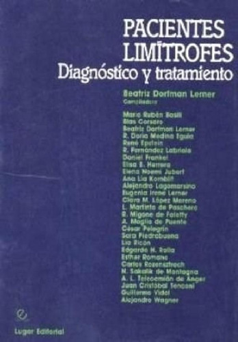 Pacientes Limitrofes Diagnostico Y Tratamiento - Dorman Ler