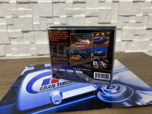 Gran Turismo 2 Com Pôster Para Ps1