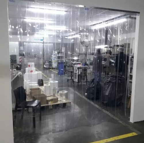 Cortina Pvc 2,3 X 2,5mts 200x2 Cristal Temp Baja