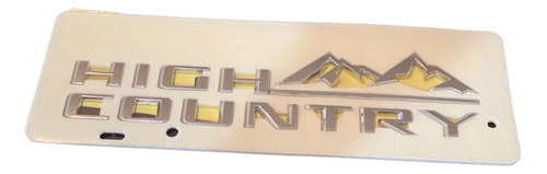 Emblema High Country Chevrolet 2019 2020