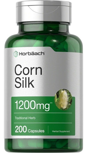 Horbaach I Corn Silk Extract | 1200mg | 200 Capsulas I Usa