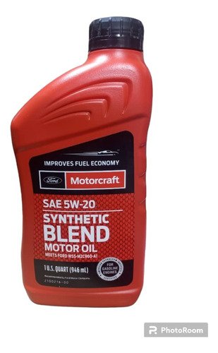 Aceite Semisintetico 5w20 Motorcraft 