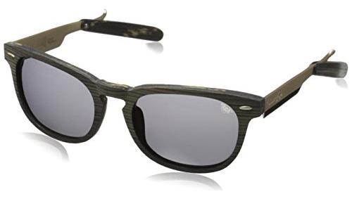 Gafas De Sol Black Flys Fly Razor Wayfarer, Gris Madera,