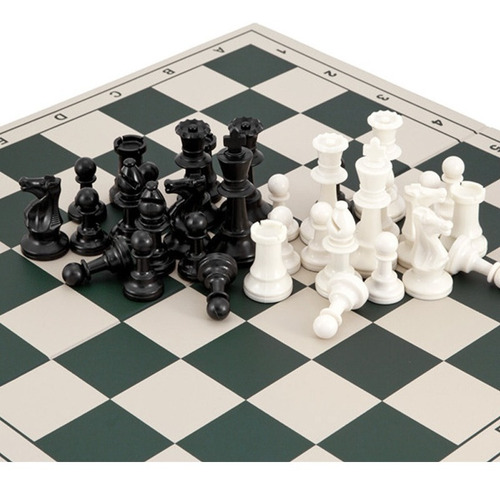 Tablero Ajedrez Profesional 42x42 Cm Gran Calidad Estrategia