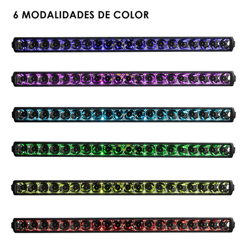 Barra De Luces Led Aurora 225w 40 In Rbg High Spot Lightning