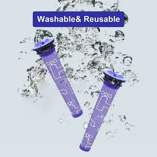 Para Dyson V7 V8 Animal Y Absolute Lavable Prefiltros Pos
