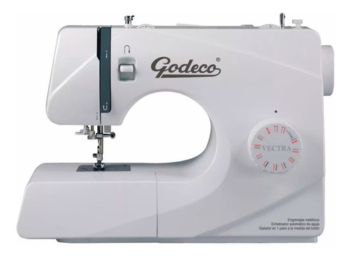 Maquina De Coser Godeco Vectra Color Blanco