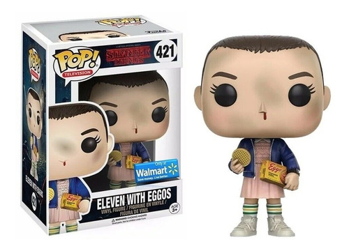 Funko Pop !  Stranger Things Eleven With Eggo # 421