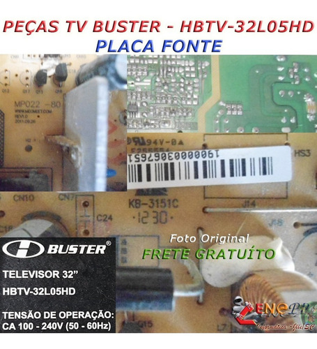 Imagem 3 de 6 de Hbtv 32l05hd1 Diversas Peças Original E Testadas - Cenapp
