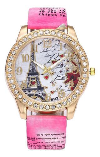 Reloj G A865 Vintage Paris Torre Eiffel Reloj De Moda Fe