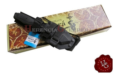 Imagen 7 de 9 de Cuchillo Yarará Helicopterista Tactico Vaina Kydex Molle
