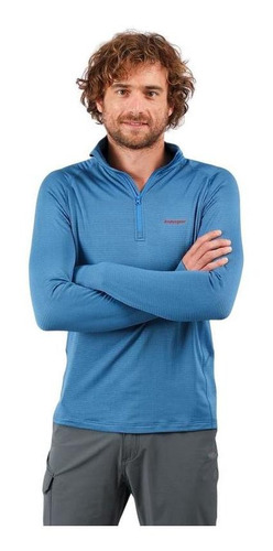 Primera Hombre Andesgear Capa Manquehue Top Azul