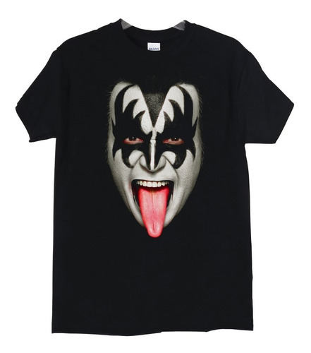 Polera Kiss Gene Simmons Lengua Face Tongue Rock Abominatron