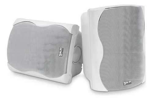 Caixa Som Ambiente Skp Pro Audio Sk-206a 6 Polegadas O Par