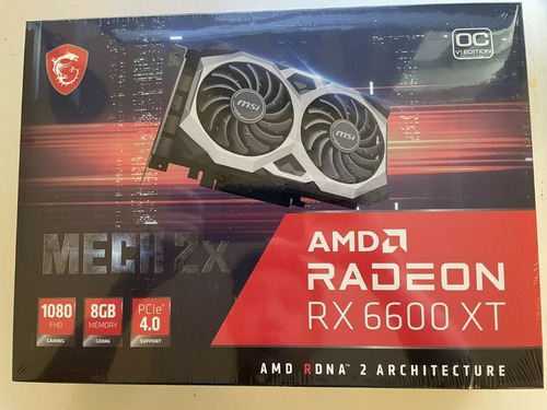Imagen 6 de 6 de Nuevo Amd Radeon Rx 6600 Xt Graphics Card