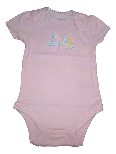 Nautica Set 3 Piezas Pañaleros Y Pantalón 0-3 M