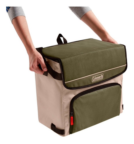 Imagen 2 de 9 de Conservadora Bolso Termico Coleman 54latas Olive Coleman