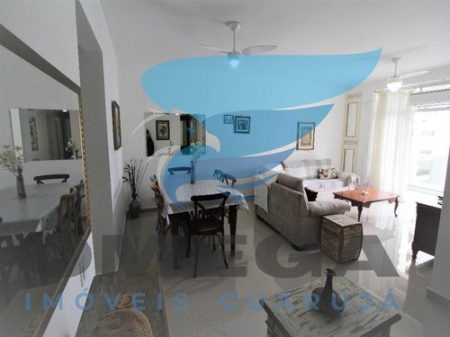 Imagem 1 de 24 de Apartamento A Venda No Guarujá - Pitangueiras - 2 Garagens - Lazer Completo - Ap0539 - 34707460