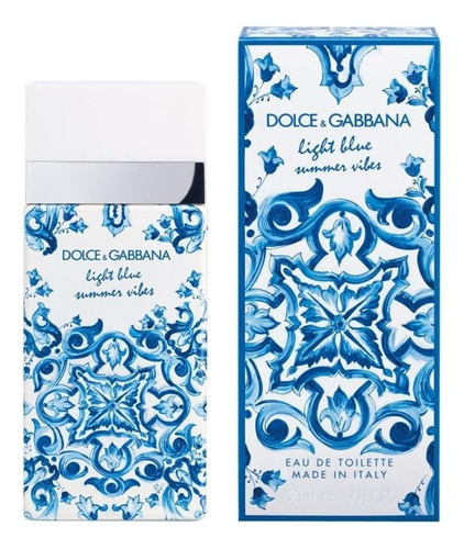 Dolce & Gabbana Light Blue Summer Vibes Woman Edt 100 Ml