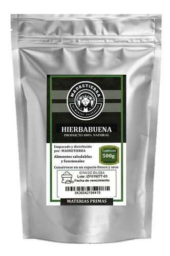 Hierbabuena En Polvo X500g - g a $46