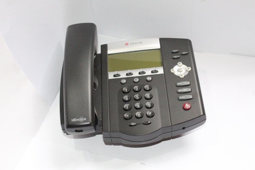 Teléfono Polycom Soundpoint Ip 450 De 3 Líneas Con Hd Voice