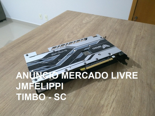 Placa De Vídeo Radeon Sapphire Nitro+ Rx570 4gb Oc (Usado)